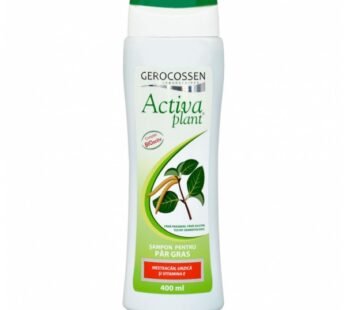 Sampon pentru par gras Activa Plant, 400 ml – Gerocossen