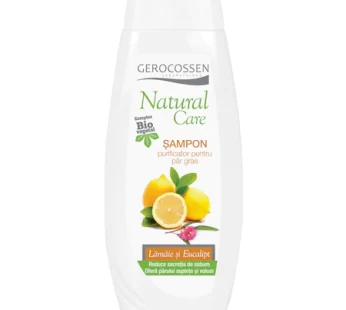 Sampon purificator pentru par gras cu Lamaie si Eucalipt Natural Care, 400 ml – Gerocossen