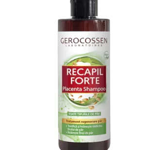 Sampon tratament regenerare par cu placenta Recapil Forte, 400 ml – Gerocossen