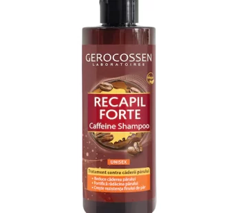 Sampon tratament contra caderii parului unisex cu cafeina Recapil Forte,400 ml – Gerocossen