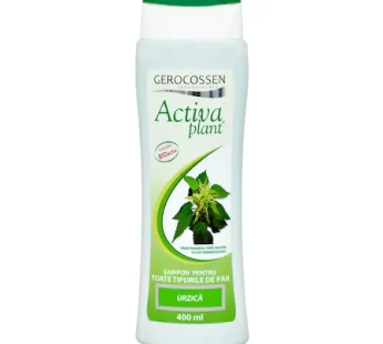 Sampon cu urzica Activa Plant, 400 ml – Gerocossen