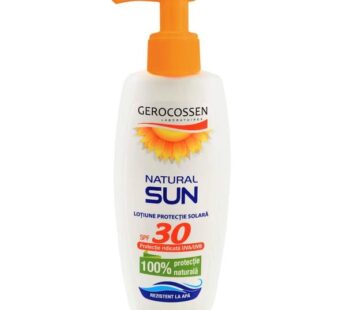 Lotiune cu Protectie Solara SPF30 Gerocossen Natural Sun, 200 ml