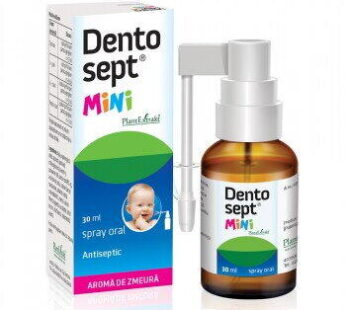 Dentosept Mini Spray cu aroma de Zmeura, 30 ml – PlantExtrakt